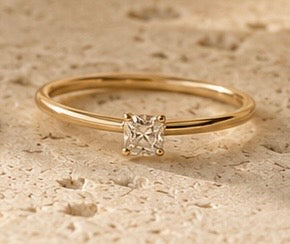 The Heart Diamond Ring