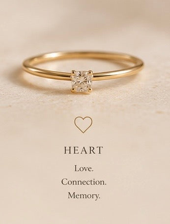 The Heart Diamond Ring